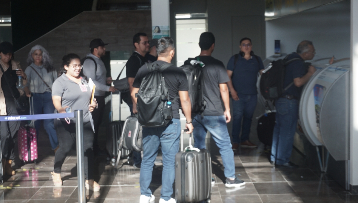 En Campeche, sólo hay dos horarios de salidas de vuelos hacia la CDMX