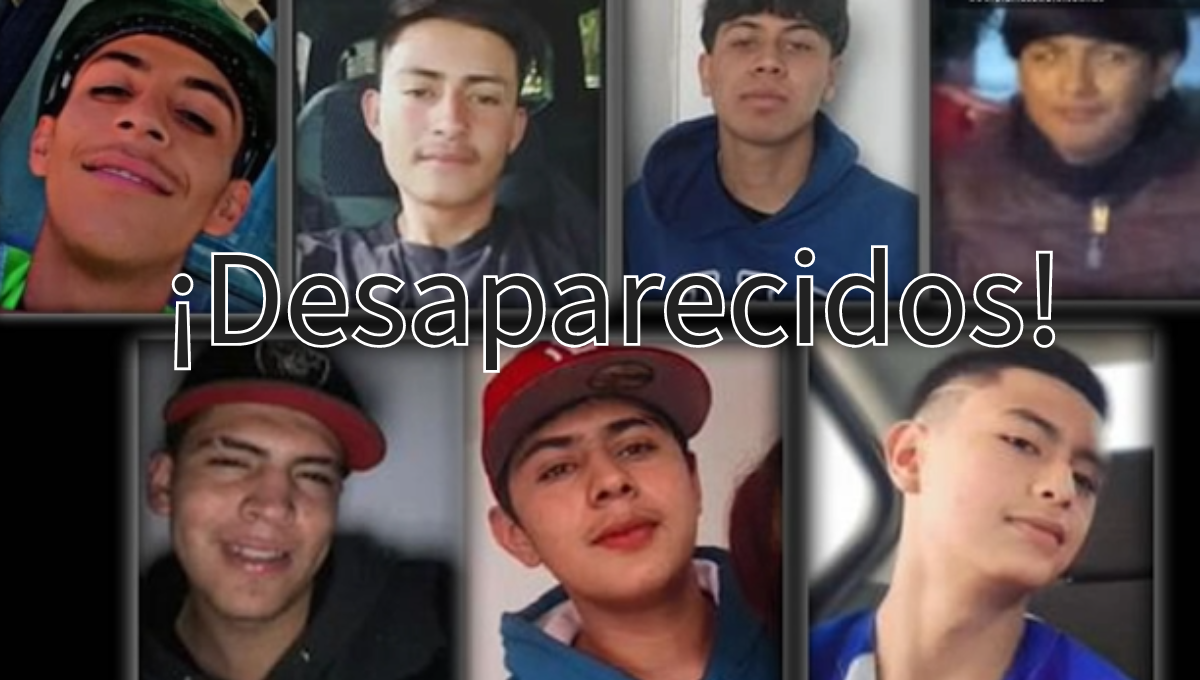 Siete jóvenes entre 14 y 18 años de edad fueron reportados como desaparecidos en el municipio de Villanueva