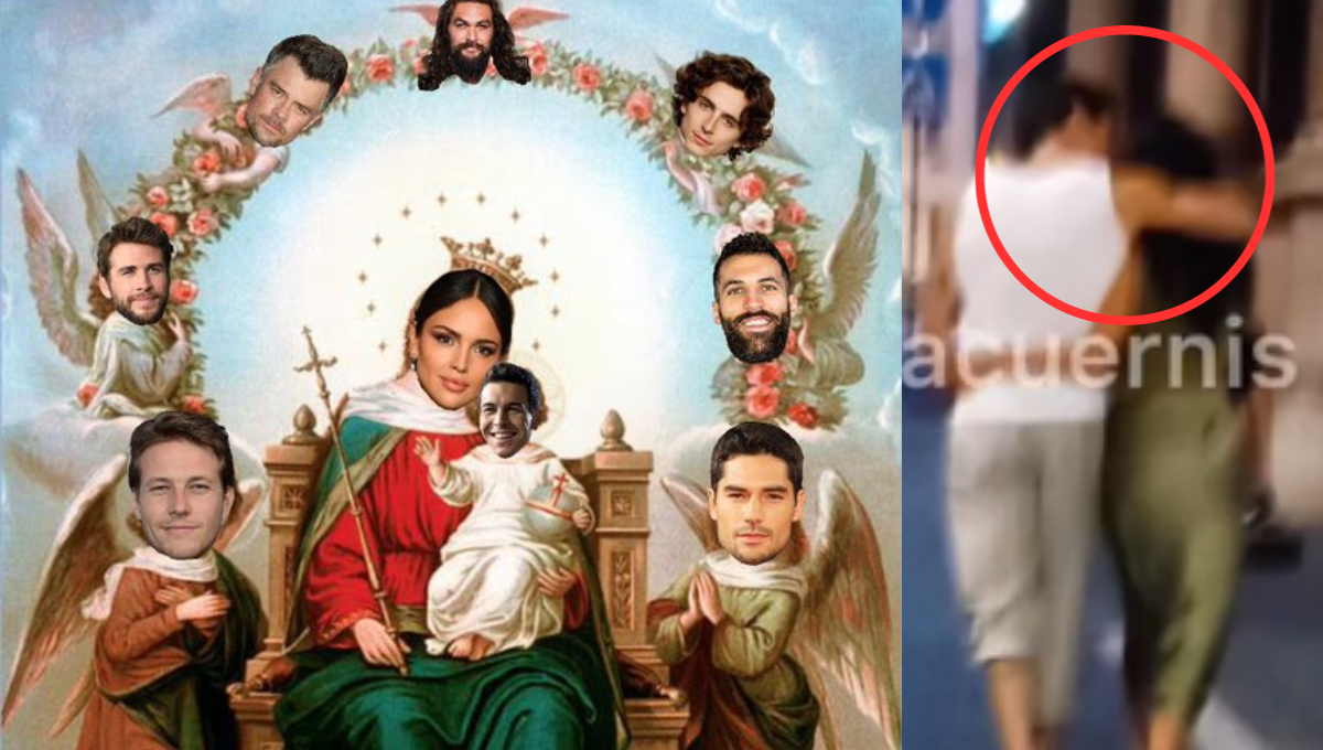 Las redes sociales la bautizan como La Santa Patrona. Foto: Especial