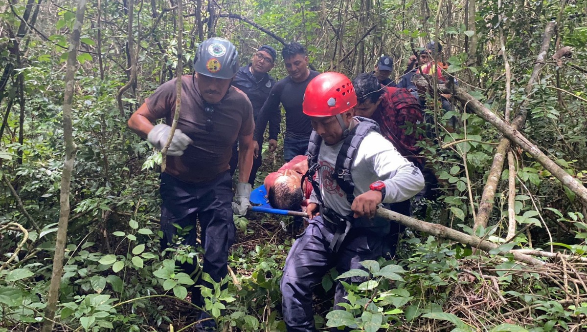 El hombre fue trasladado a un hospital de Chetumal donde se reporta delicado El hombre fue trasladado a un hospital de Chetumal donde se reporta delicado