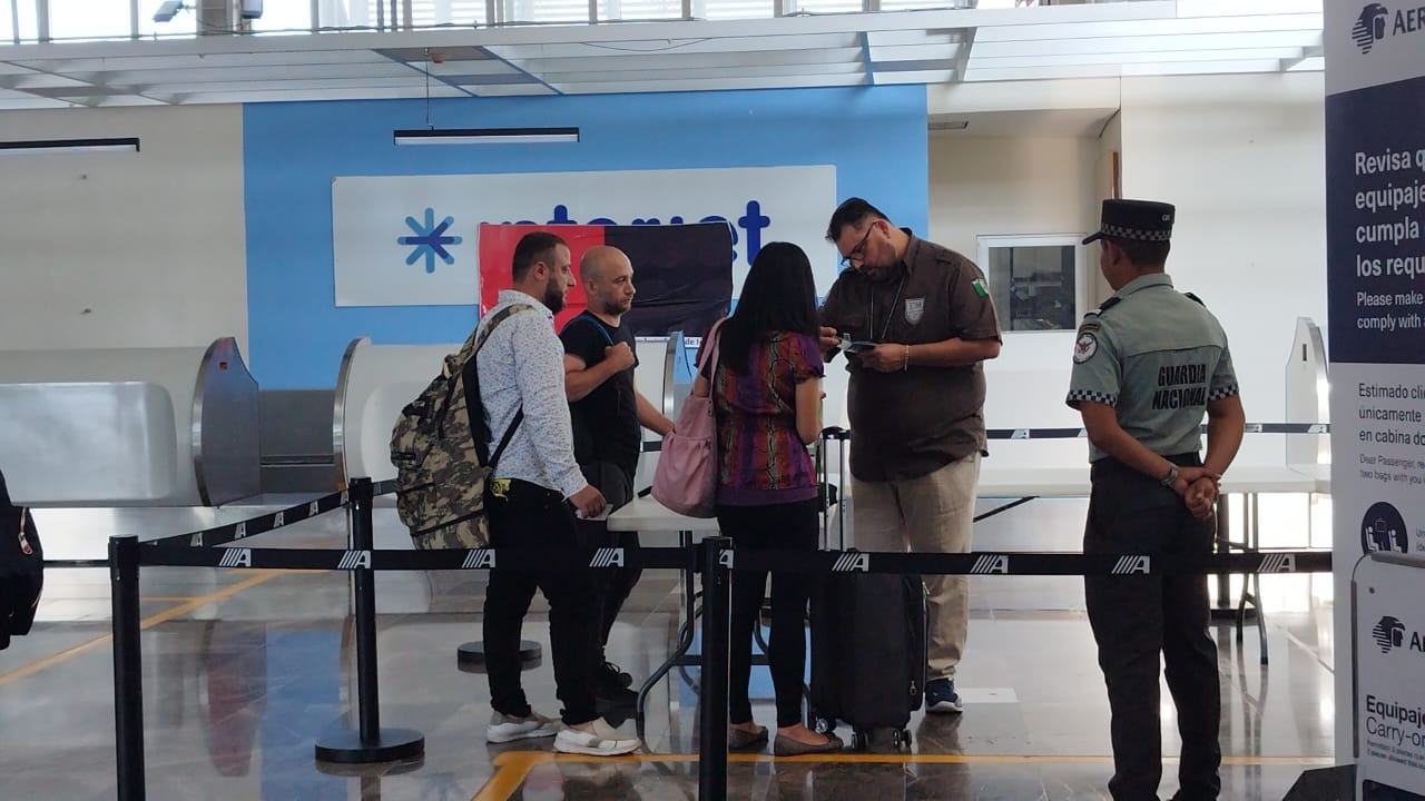 Los turistas de Turquía fueron trasladados a las oficinas del INM en Campeche