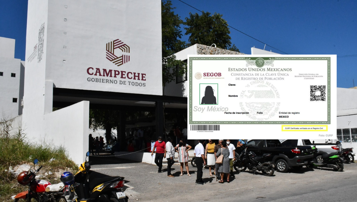 Al momento mil 500 campechanos ya cuenta con su Curp actualizada