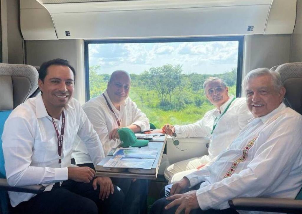 AMLO descarta fallas en el Tren Maya