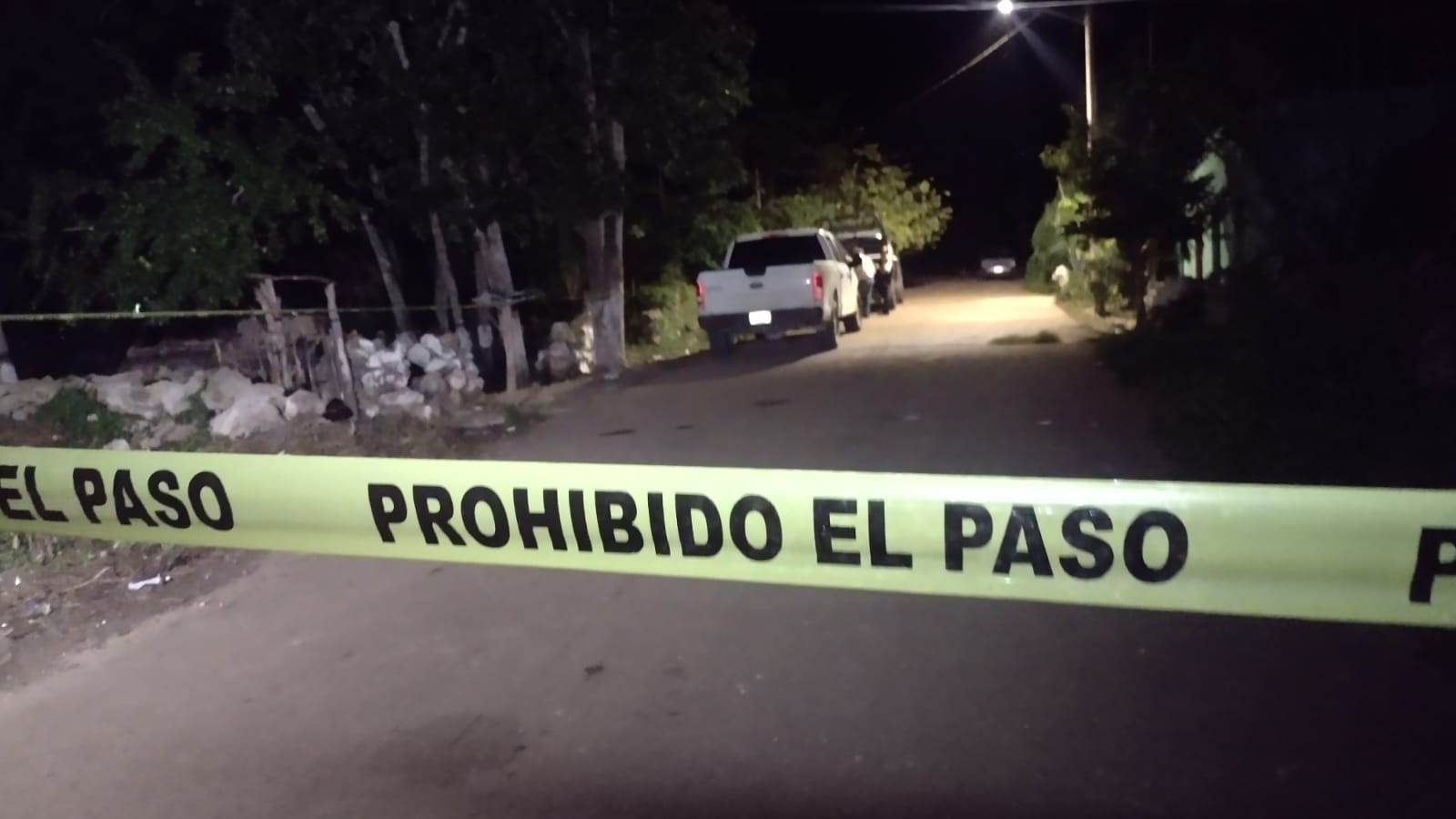 Intento de asesinato deja a un hombre herido en Tihosuco