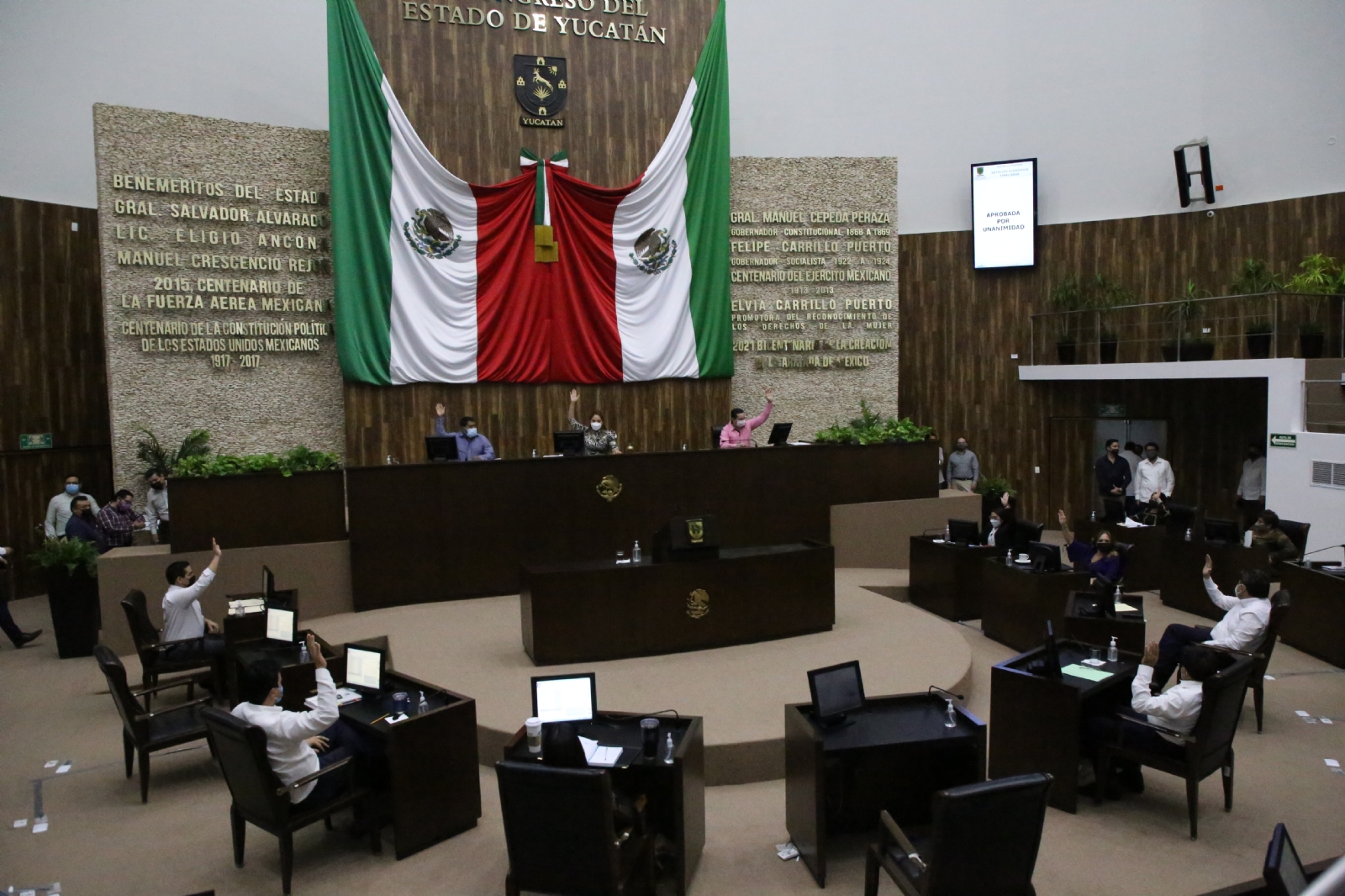 El nombramiento fue aprobado por mayoría en el Congreso de Yucatán