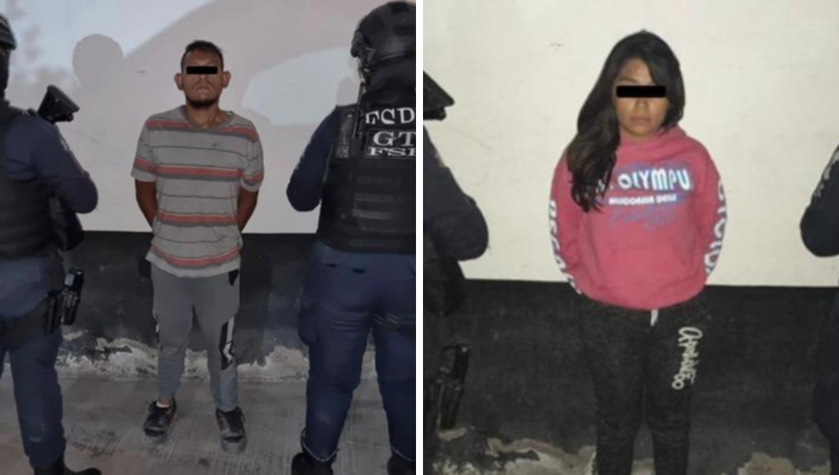 La pareja fue detenida durante un recorrido de vigilancia