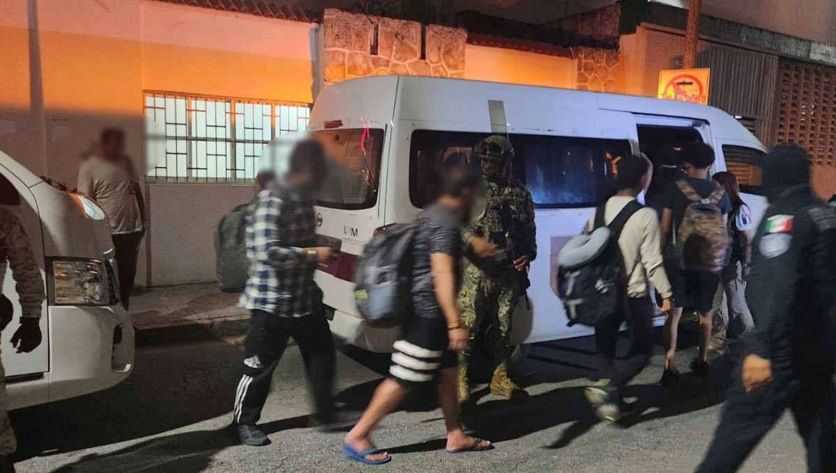 Entre los rescatados se encontraban dos adolescentes de 17 años