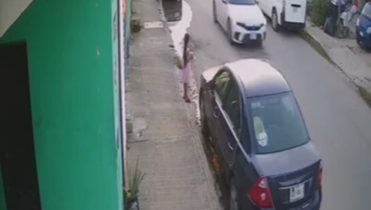 El video fue compartido en las redes sociales