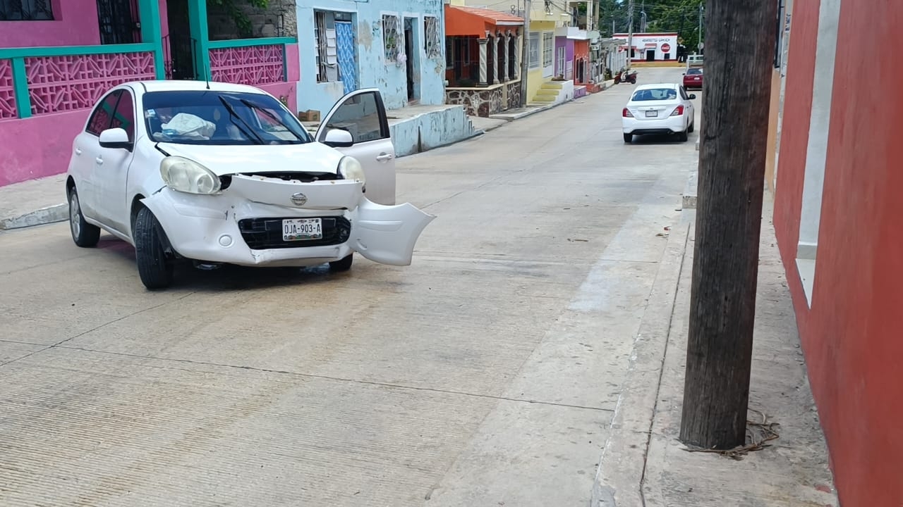 La mujer resultó herida sin requerir su traslado a un hospital