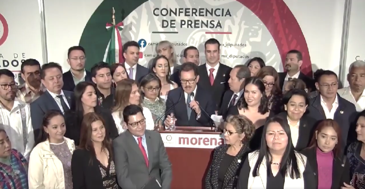 La bancada de Morena en la Cámara de Diputados pide unidad a sus militantes La bancada de Morena en la Cámara de Diputados pide unidad a sus militantes