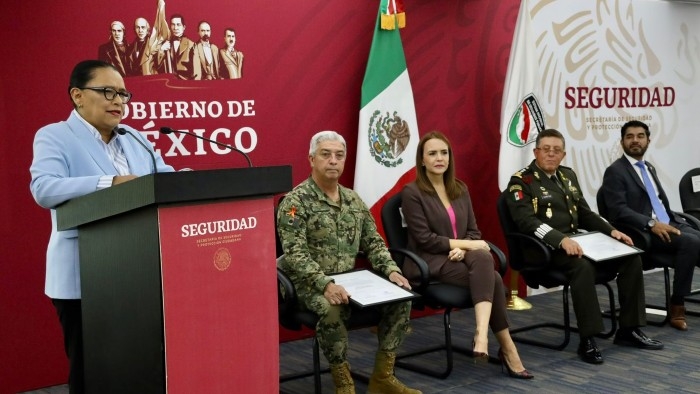 La titular de la SSPC, Rosa Icela Rodríguez, destacó los trabajos de las coorporaciones La titular de la SSPC, Rosa Icela Rodríguez, destacó los trabajos de las coorporaciones