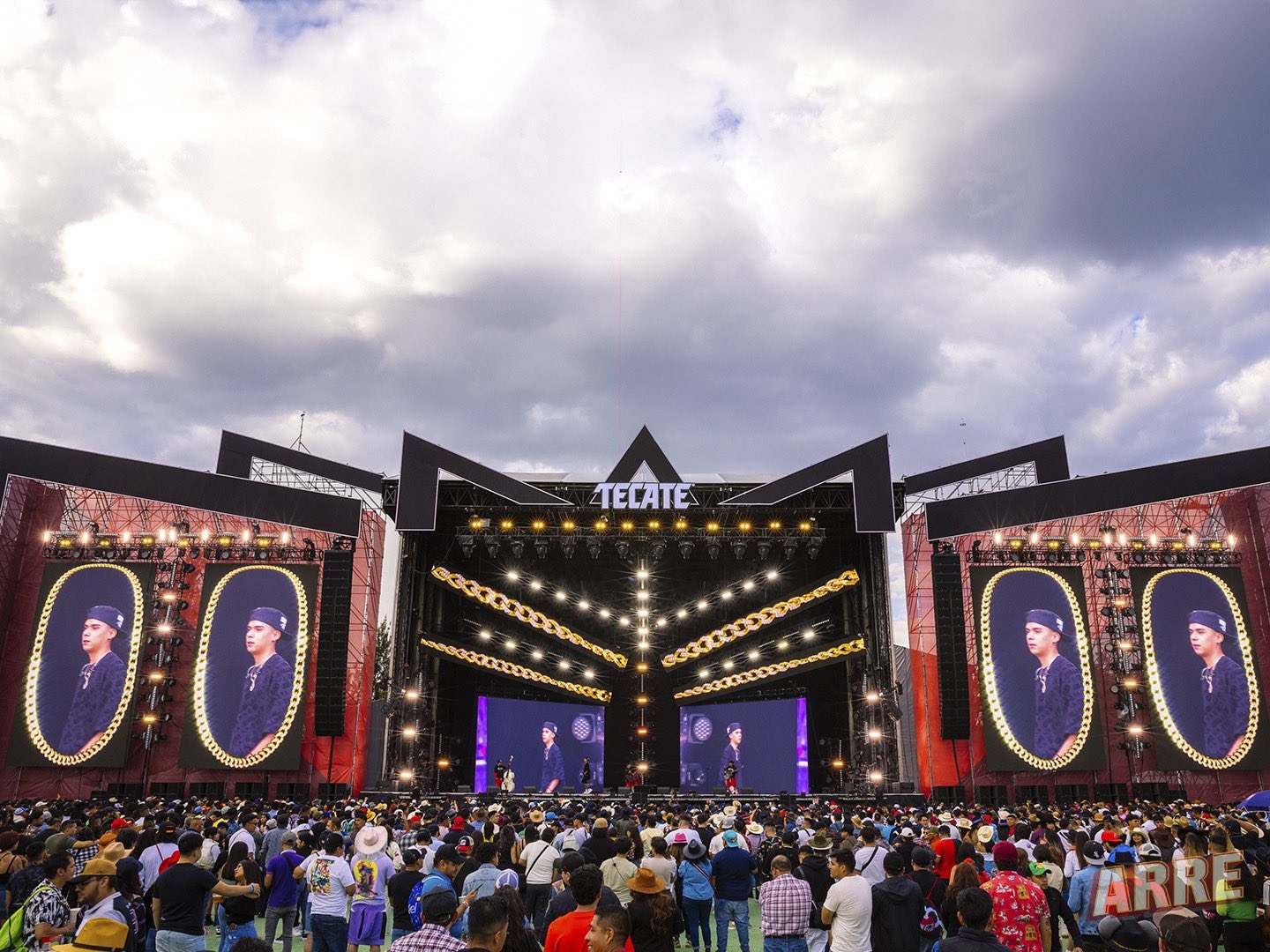 Escenario Tecate Original del Festival Arre 2023 Escenario Tecate Original del Festival Arre 2023