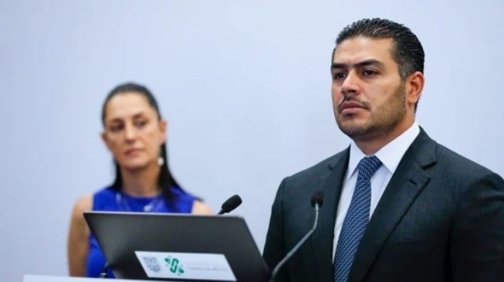 Omar García Harfuch y Claudia Sheinbaum