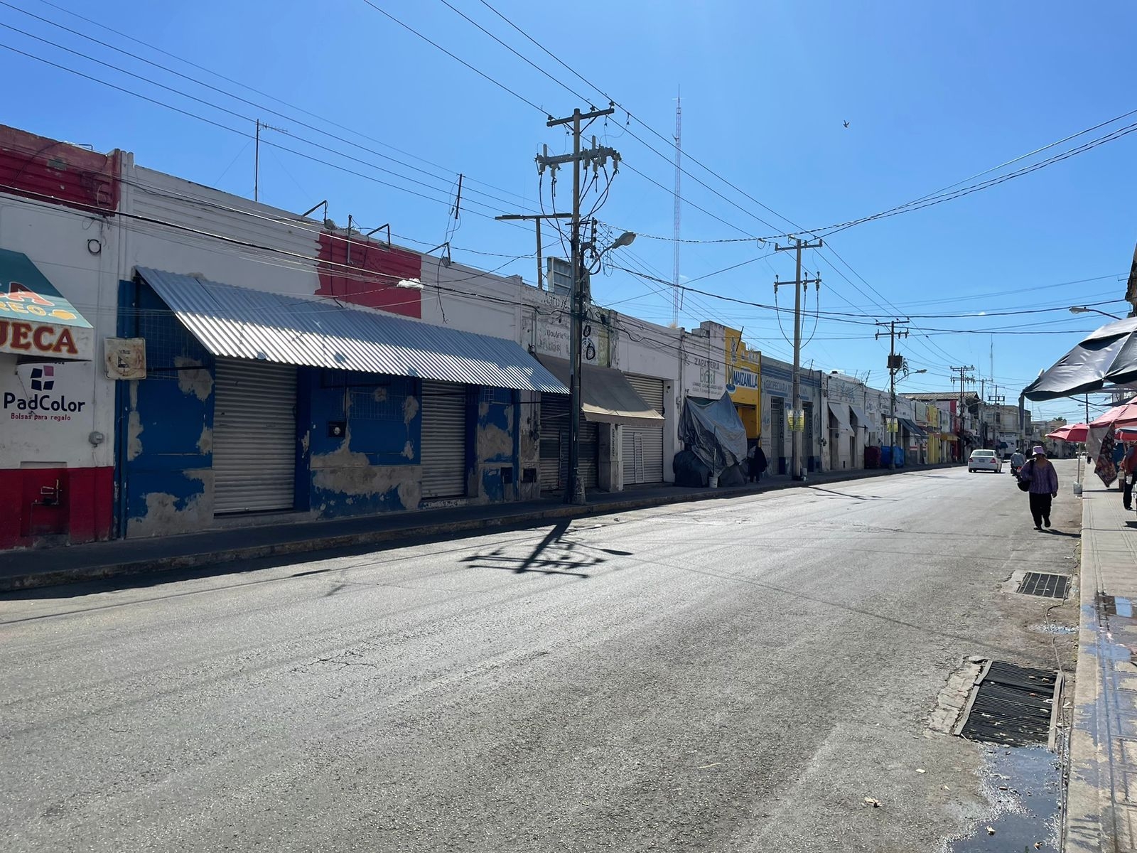 Los negocios del Centro no operaron este 1 de enero