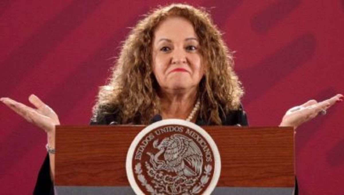 La ex Directora de Notimex, Sanjuana Martínez, inisiste que la STPS le pidió entregar el 20 por ciento de la indemnización a la campaña de Claudia Sheinbaum La ex Directora de Notimex, Sanjuana Martínez, inisiste que la STPS le pidió entregar el 20 por ciento de la indemnización a la campaña de Claudia Sheinbaum