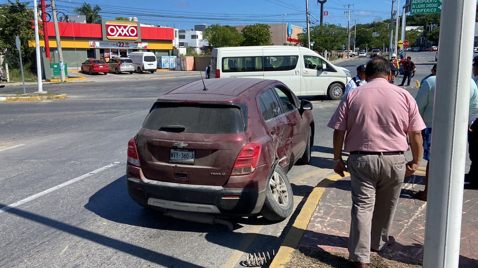 Ambos automovilistas excedían los límites de velocidad