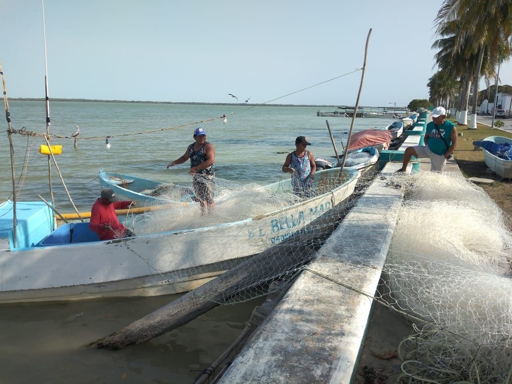 En Sabancuy las familias dependen de la actividad pesquera