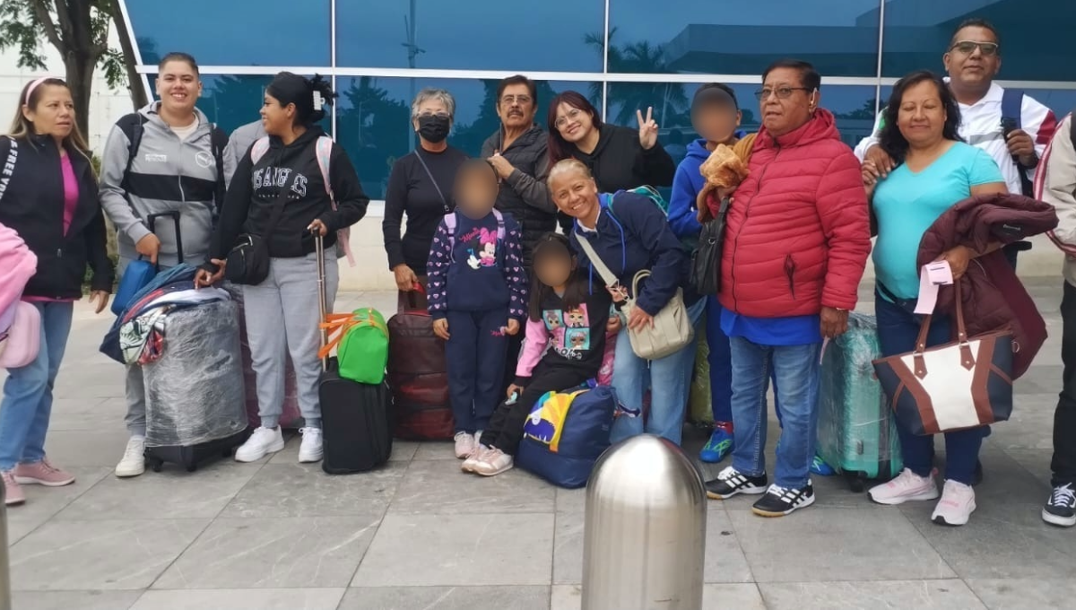 Aclaró que únicamente ella ha visitado Yucatán en varias ocasiones, mientras que el resto del grupo es la primera vez