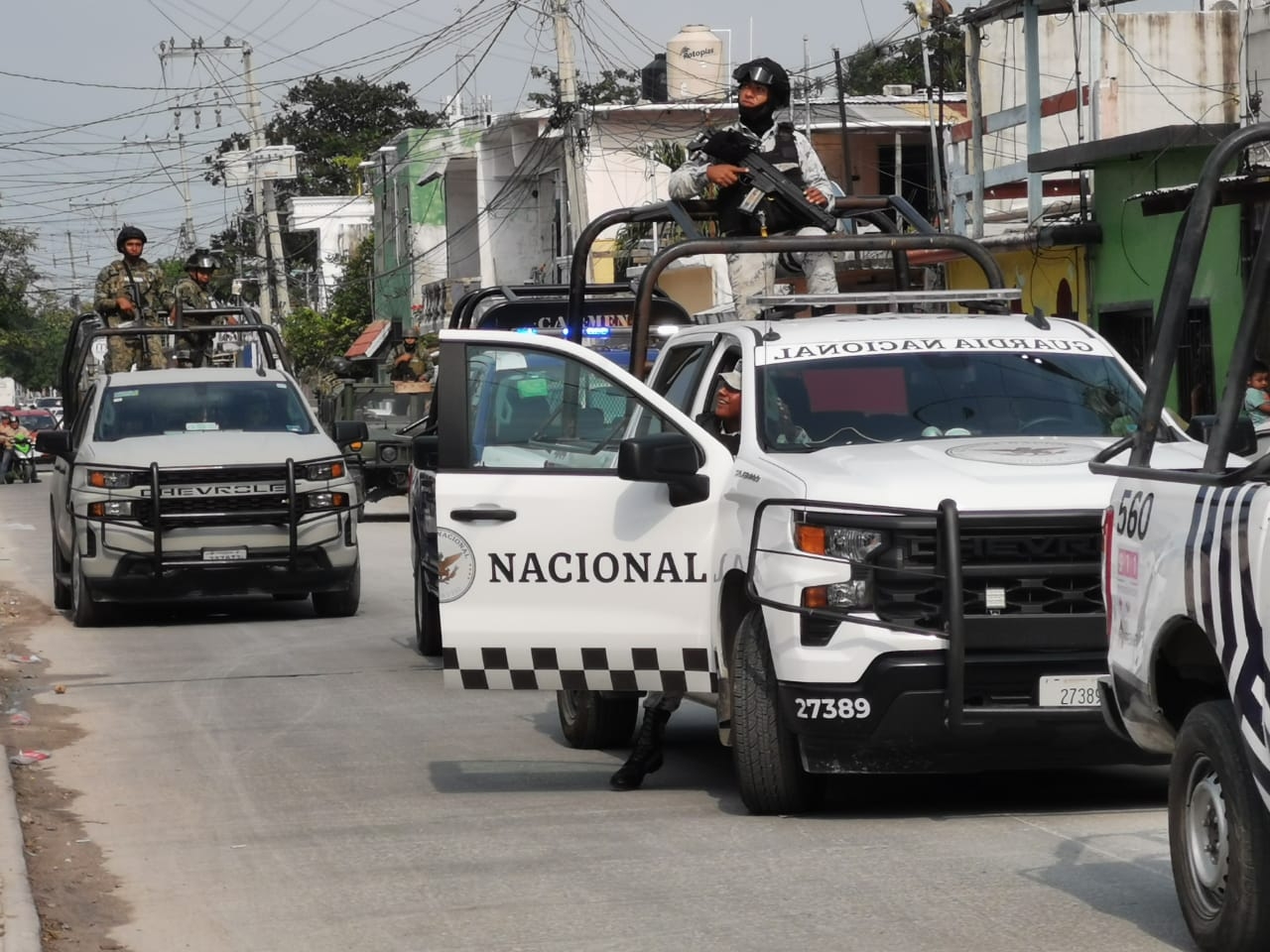 El convoy del Operativo Interinstitucional tomó conocimiento del lamentable hecho El convoy del Operativo Interinstitucional tomó conocimiento del lamentable hecho