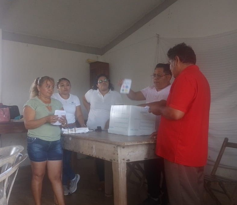 Comunidad de Santa Rosa ya tiene nuevo presidente ejidatario