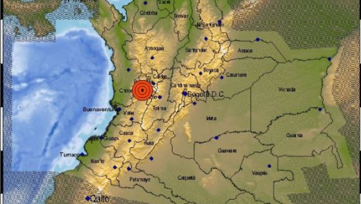 La mañana de este viernes se registró un sismo de magnitud 5.4 en la región Centro-Sur de Colombia La mañana de este viernes se registró un sismo de magnitud 5.4 en la región Centro-Sur de Colombia