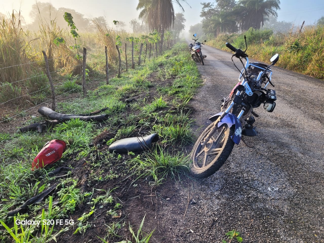 El motociclista fue trasladado al hospital San Carlos de Tizimín
