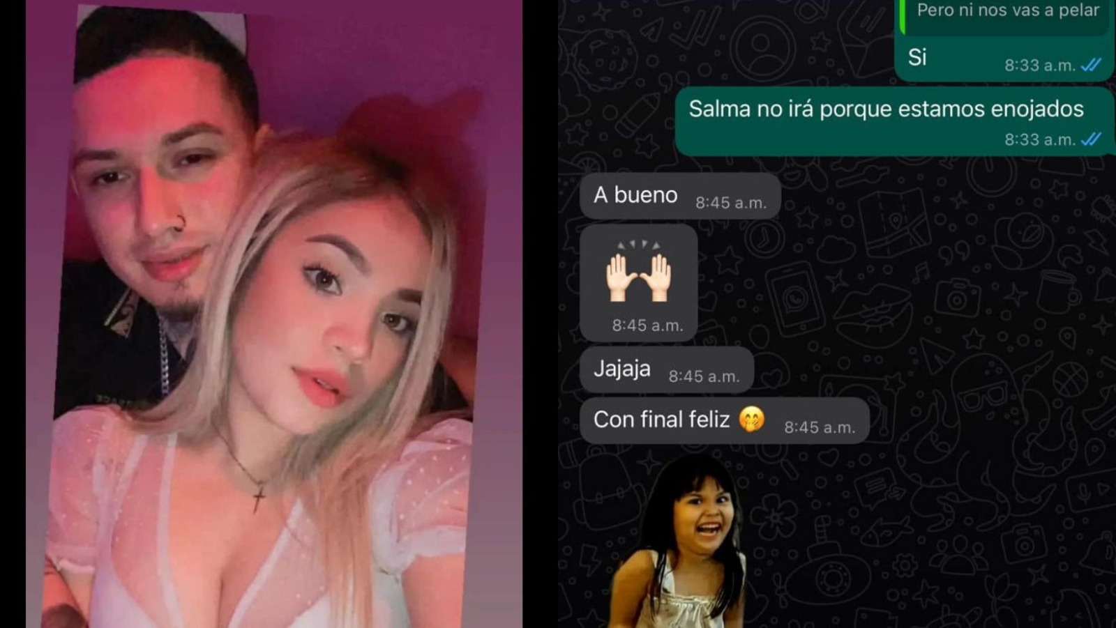 Salma Ayala se hace viral en Facebook por exponer infidelidad de su pareja Salma Ayala se hace viral en Facebook por exponer infidelidad de su pareja