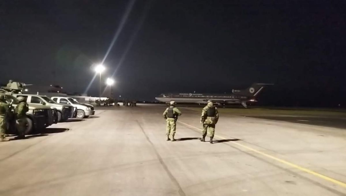 En medio de un fuerte operativo de seguridad fue trasladado José Alberto García Vilano "La Kena", sin que aún se informé hacía donde lo llevaron