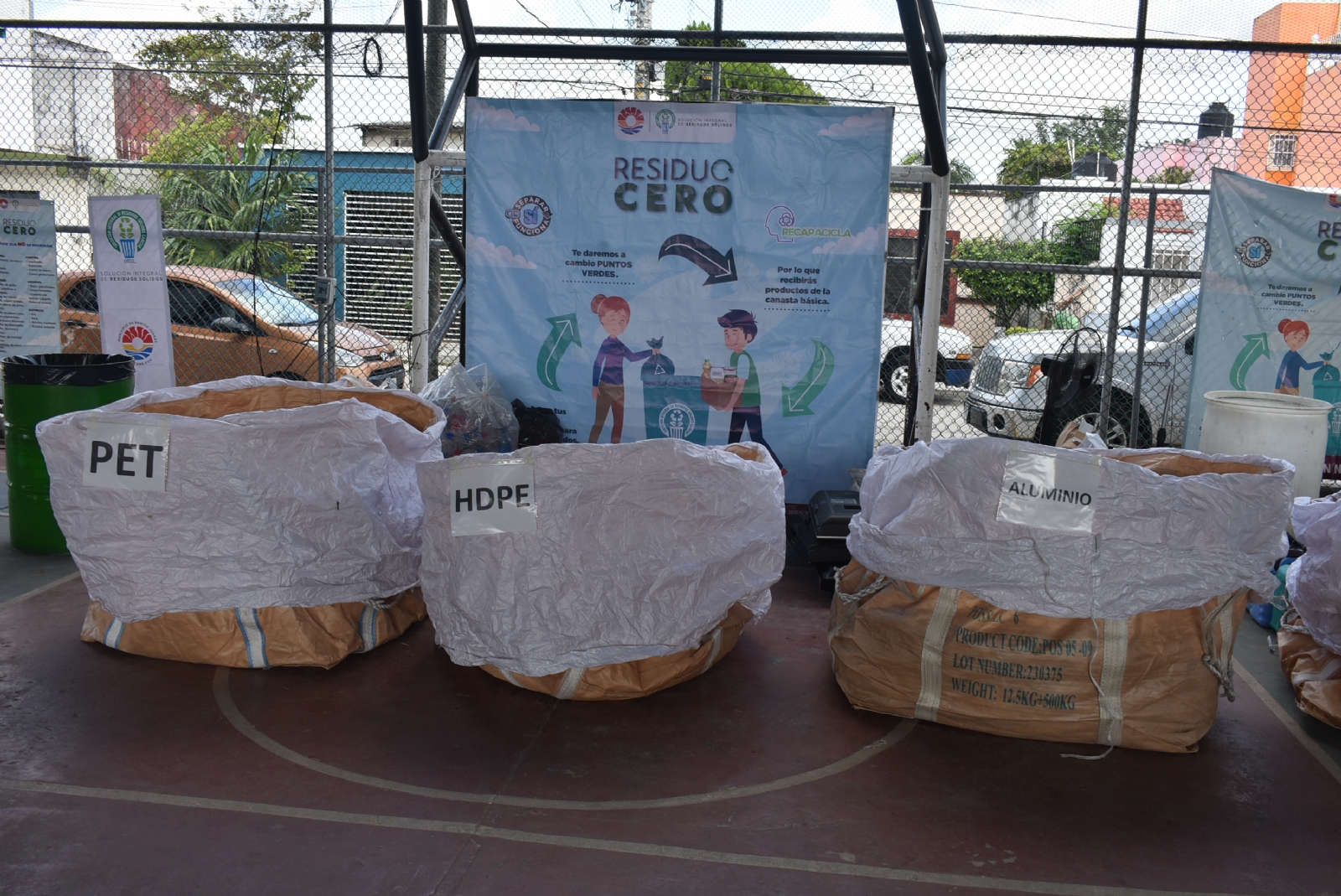 En el Gobierno de Borge se llamaba “Reciclando basura por alimentos