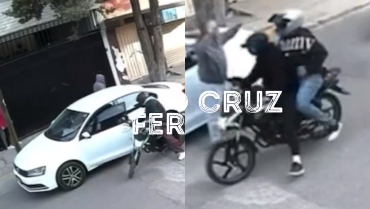 El hombre huyó sin ser víctima del robo, mientras que su pareja perdió sus pertenencias El hombre huyó sin ser víctima del robo, mientras que su pareja perdió sus pertenencias