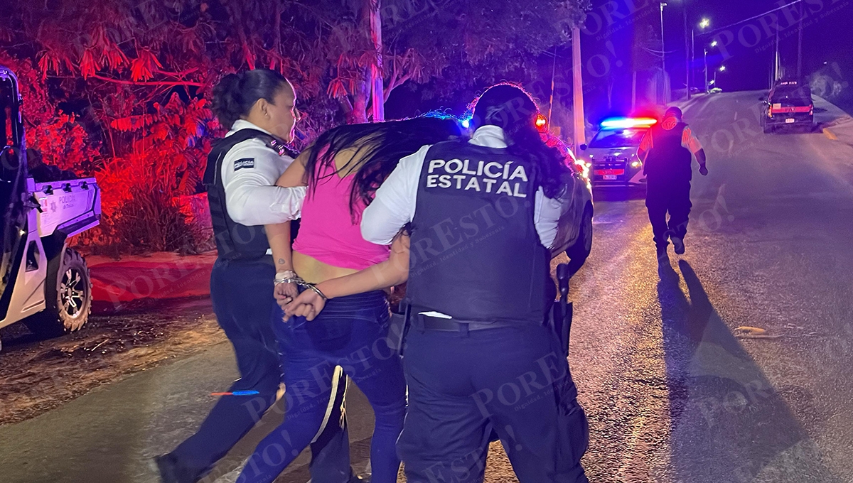 La conductora fue puesta a disposición de la SPSC para realizarle su debida certificación médica La conductora fue puesta a disposición de la SPSC para realizarle su debida certificación médica
