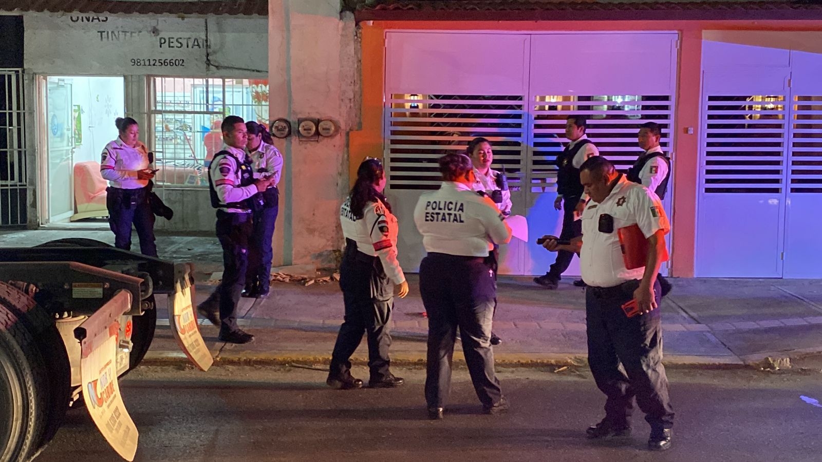 El chofer no supo justificar el porqué circulaba a exceso de velocidad y fuera del horario permitido