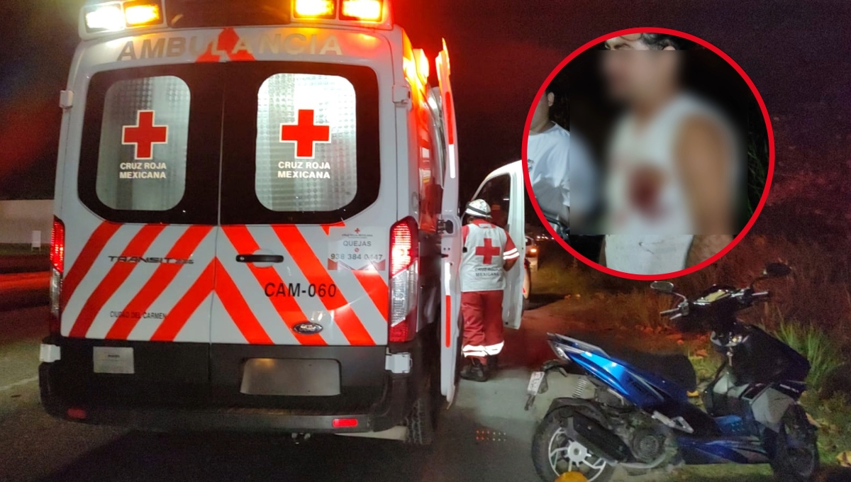 El hombre necesitó traslado médico de emergencia al abrirse el pecho El hombre necesitó traslado médico de emergencia al abrirse el pecho