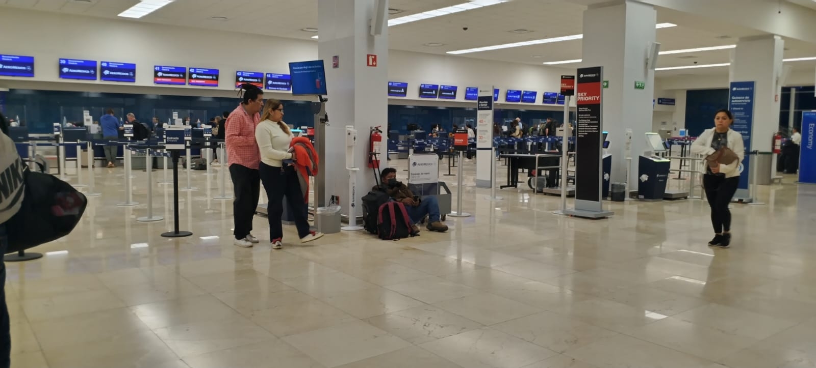 El vuelo de VivaAerobus fue el más afectado El vuelo de VivaAerobus fue el más afectado