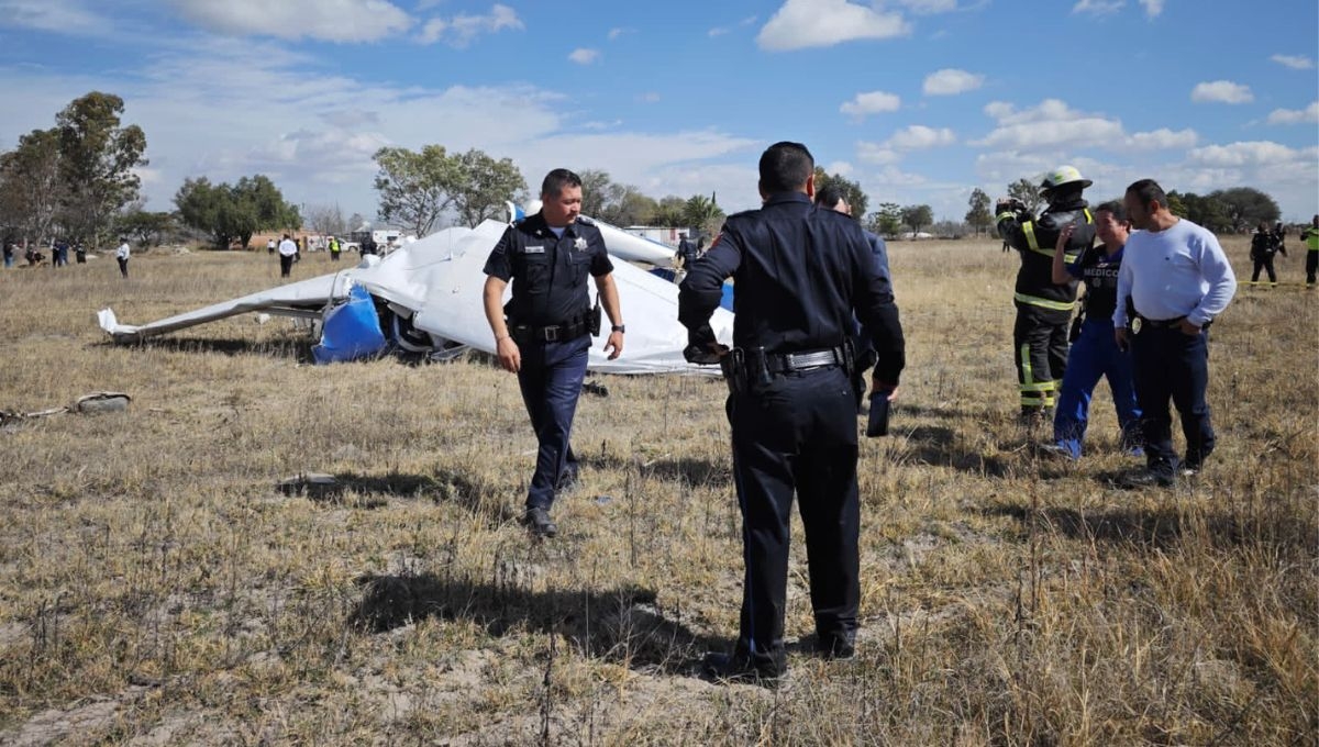 Piloto y estudiante de la escuela Delta fueron enviados al hospital
