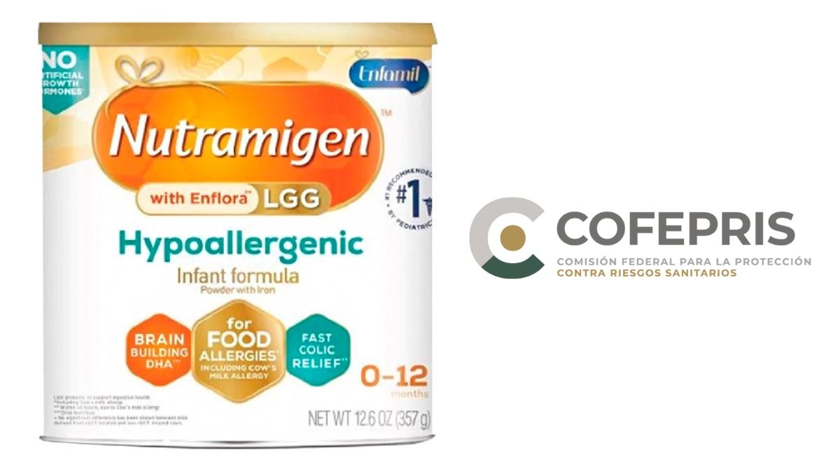 Cofepris sacó del mercado algunos productos de Nutramigen