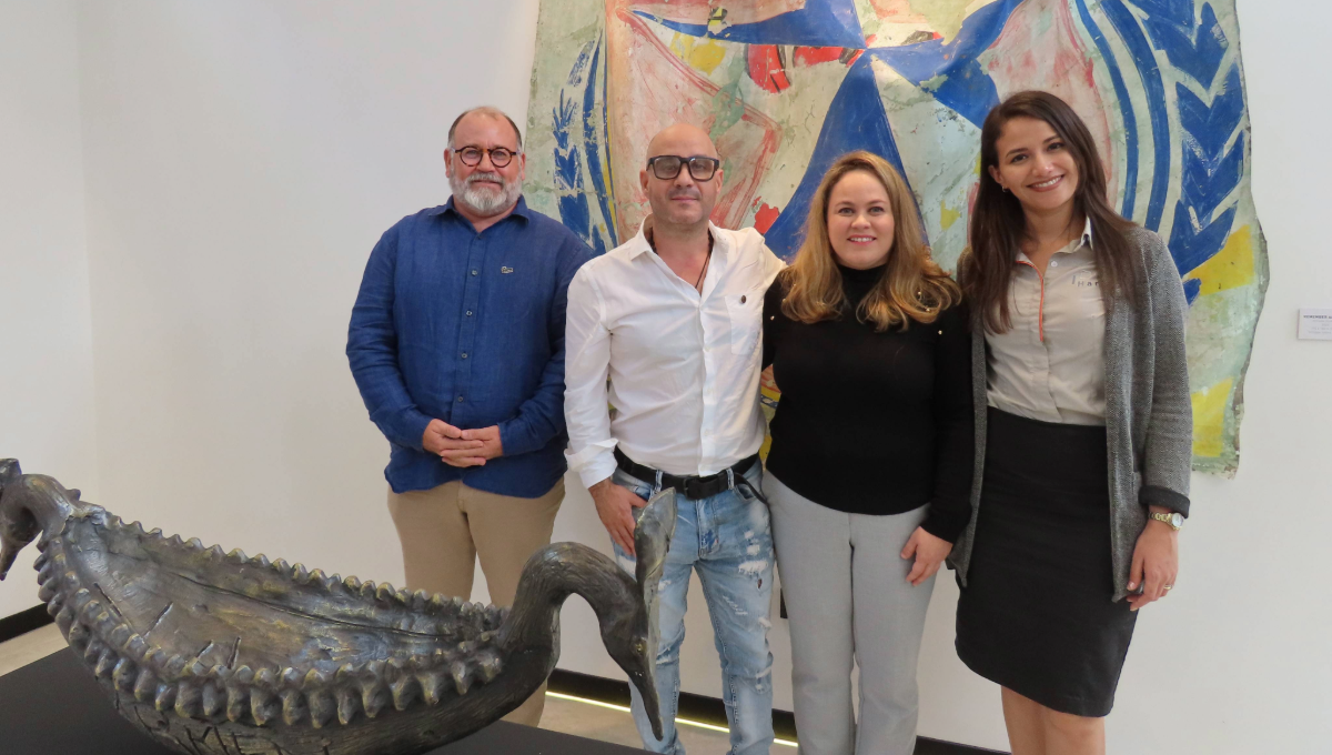 El espacio del centro cultural solía ser la casa y estudio del finado artista yucateco Ermilo Torre Gamboa