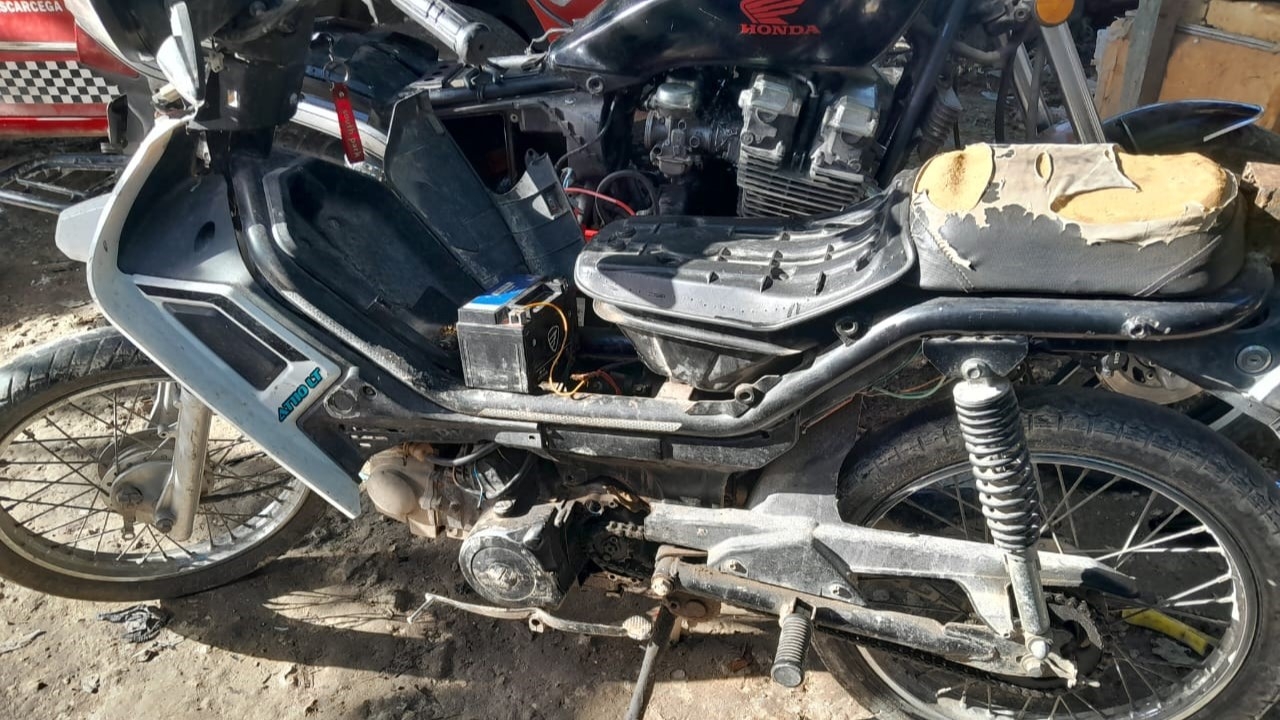 Extrañamente la abandonaron y no le quitaron ninguna pieza