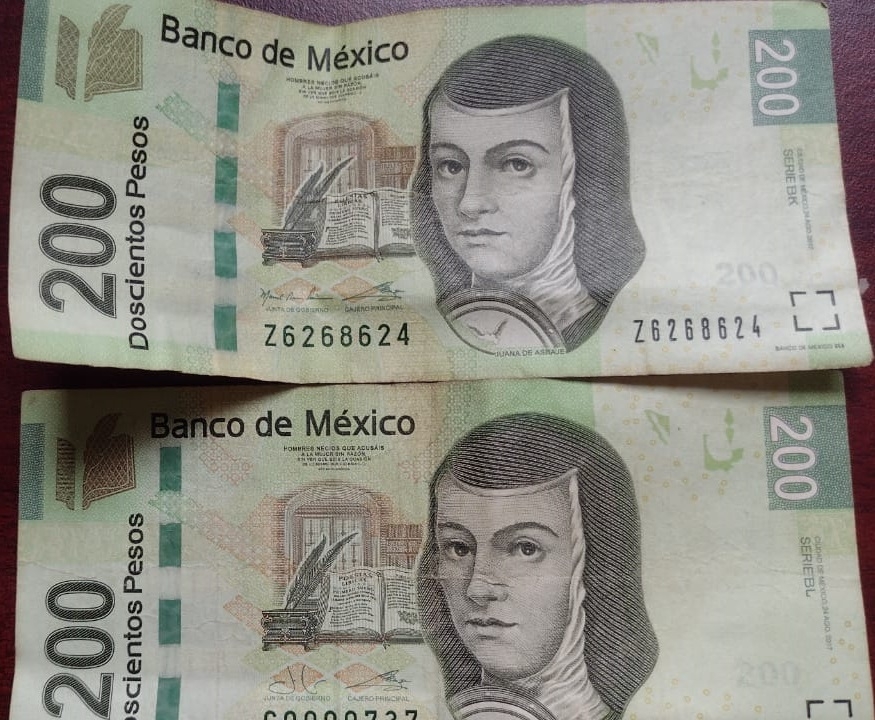 Billetes falsos alertan a los ciudadanos de Felipe Carrillo Puerto