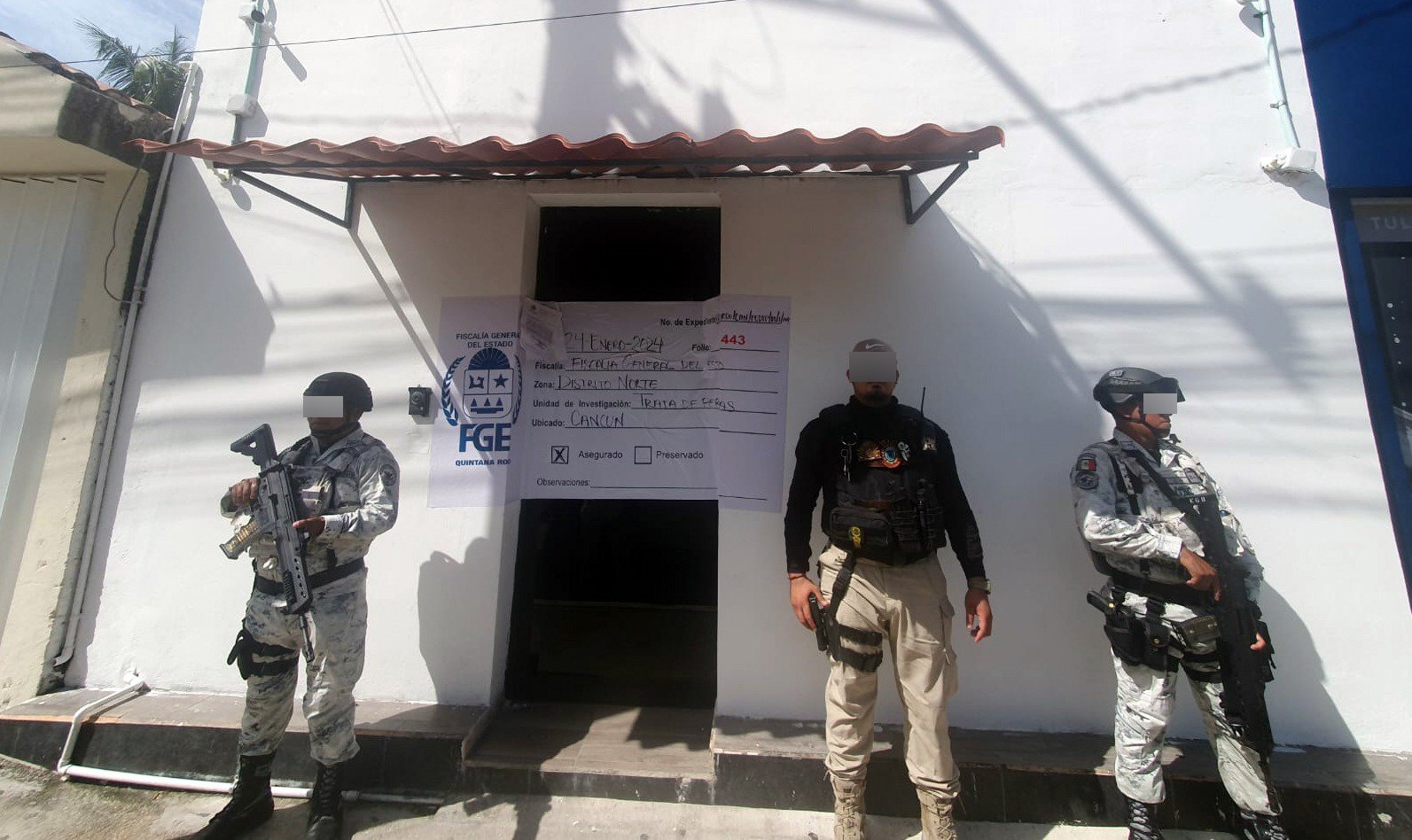 Rescatan a cuatro extranjeras víctimas de prostitución en Playa del Carmen
