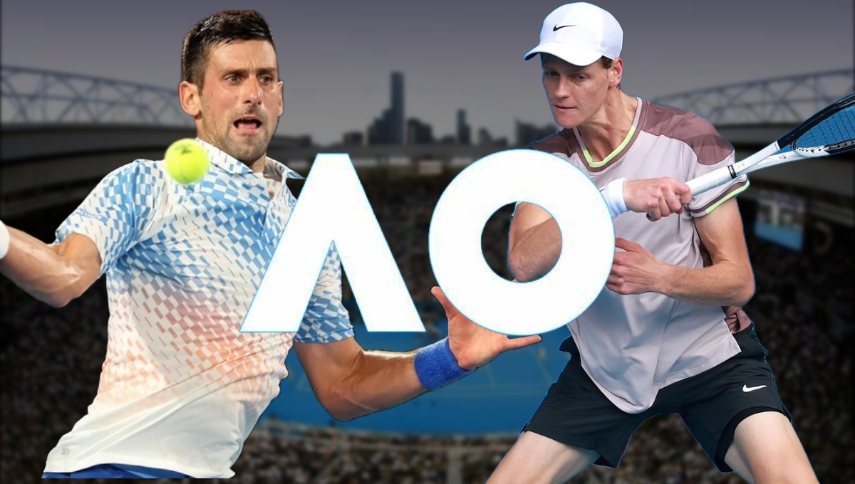 En la noche de hoy, el serbio Novak Djokovic, favorito de la serie, buscará la corona enfrentándose al número cuatro en la siembra, el italiano Jannik Sinner, quien persigue su primera final de un Major