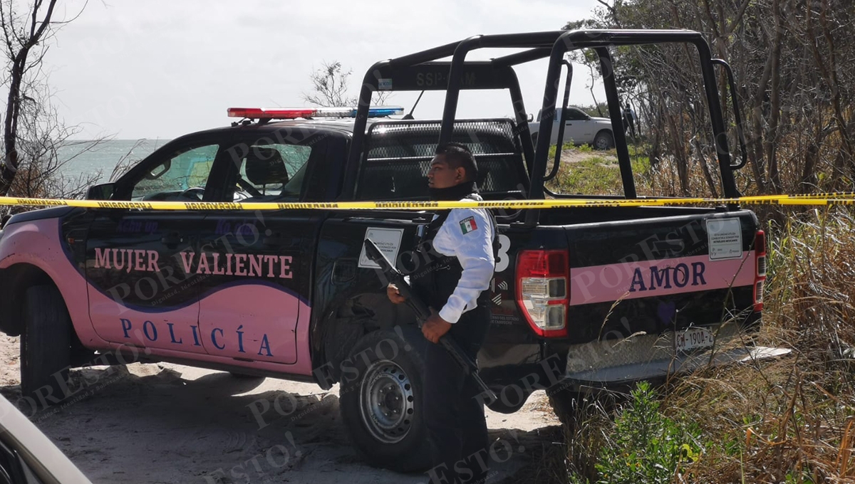 El Servicio Médico Forense realizó el levantamiento de los indicios en el lugar