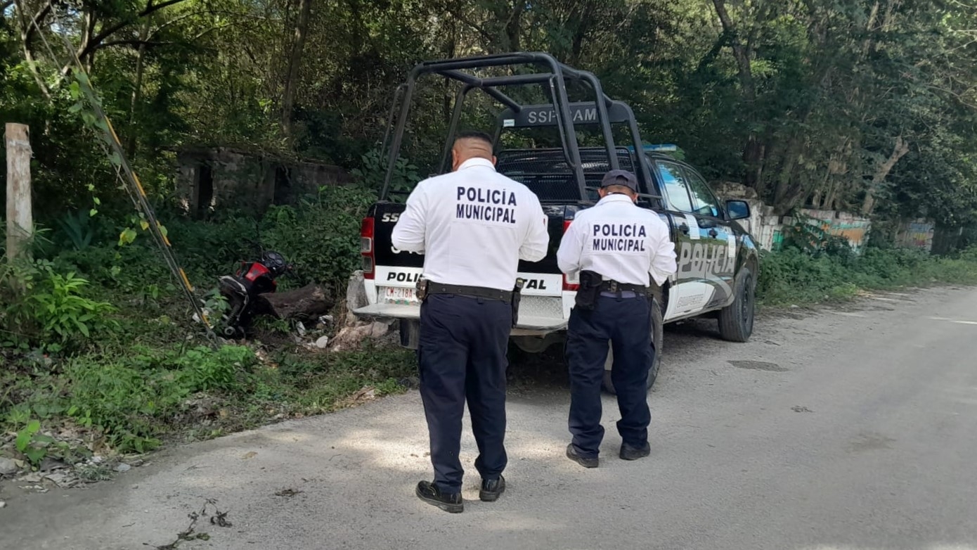 Hasta ese momento la motocicleta no contaba con reporte de robo