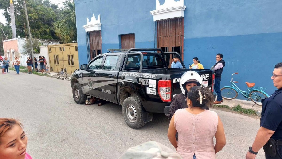 Otros aseguran que el abuelito se metió en el camino
