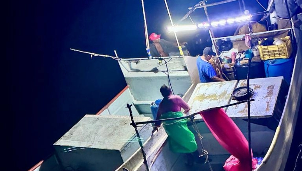 Iban a bordo de una embarcación menor, perteneciente a una cooperativa de Tabasco