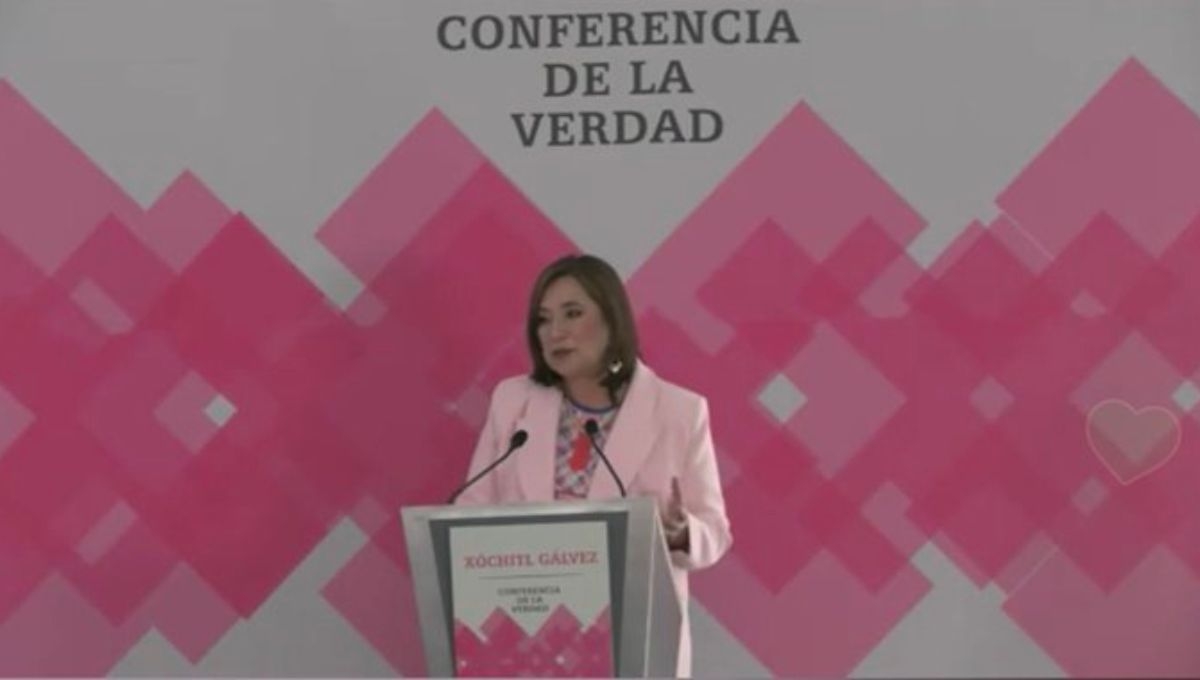 Este lunes arrancaron las "mañaneras de la verdad" de Xóchitl Gálvez en donde sólo se permiten 6 preguntas a los periodistas Este lunes arrancaron las "mañaneras de la verdad" de Xóchitl Gálvez en donde sólo se permiten 6 preguntas a los periodistas
