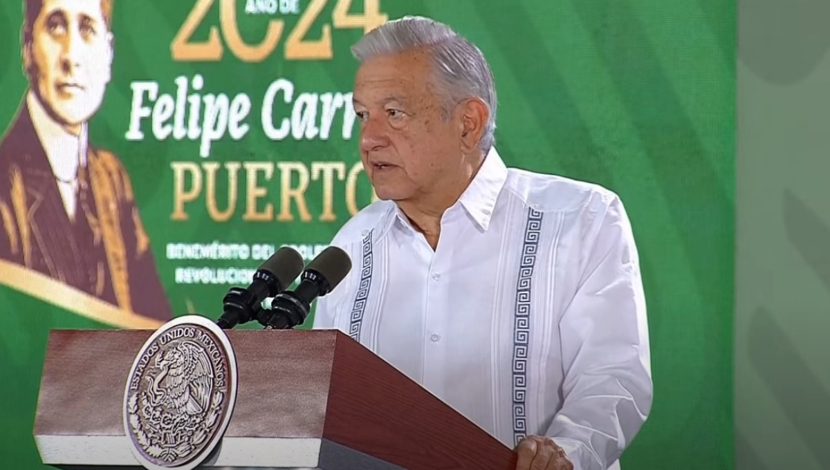Se trata de la quinta mañanera de AMLO en Mérida