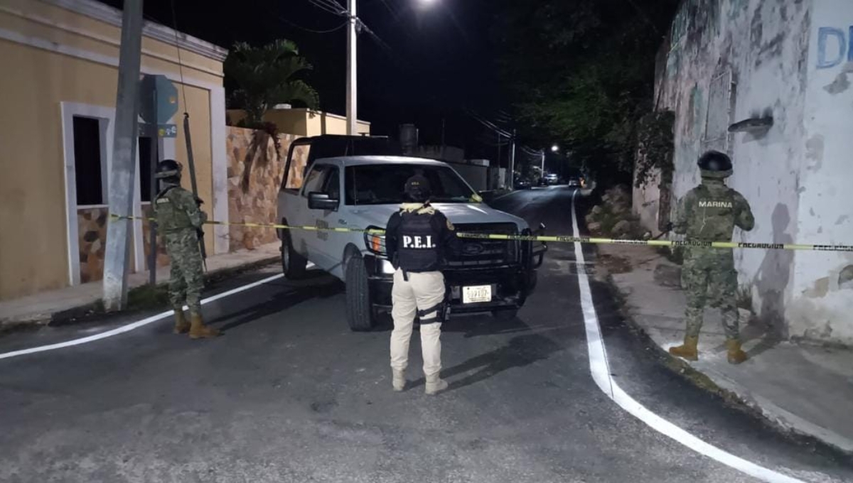 Los cuatro detenidos quedaron a disposición de la FGE Yucatán