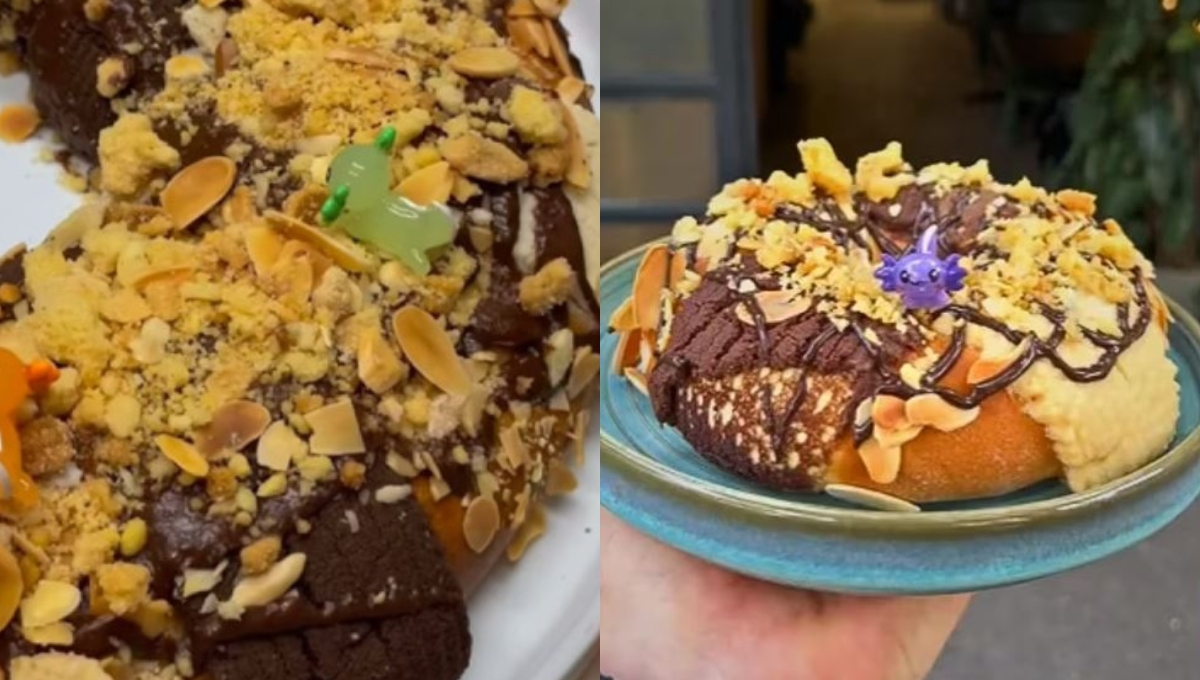 Las roscas con ajolotes se han viralizado en redes sociales