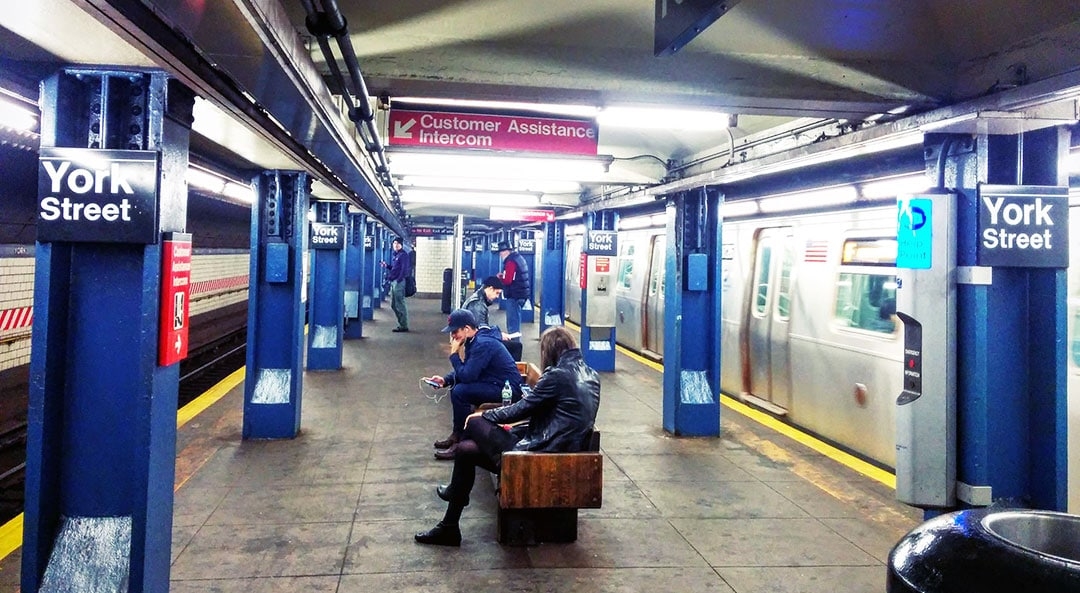 Así fue el accidente del Metro de Nueva York